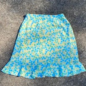 Cold water Creek y2k floral skirt